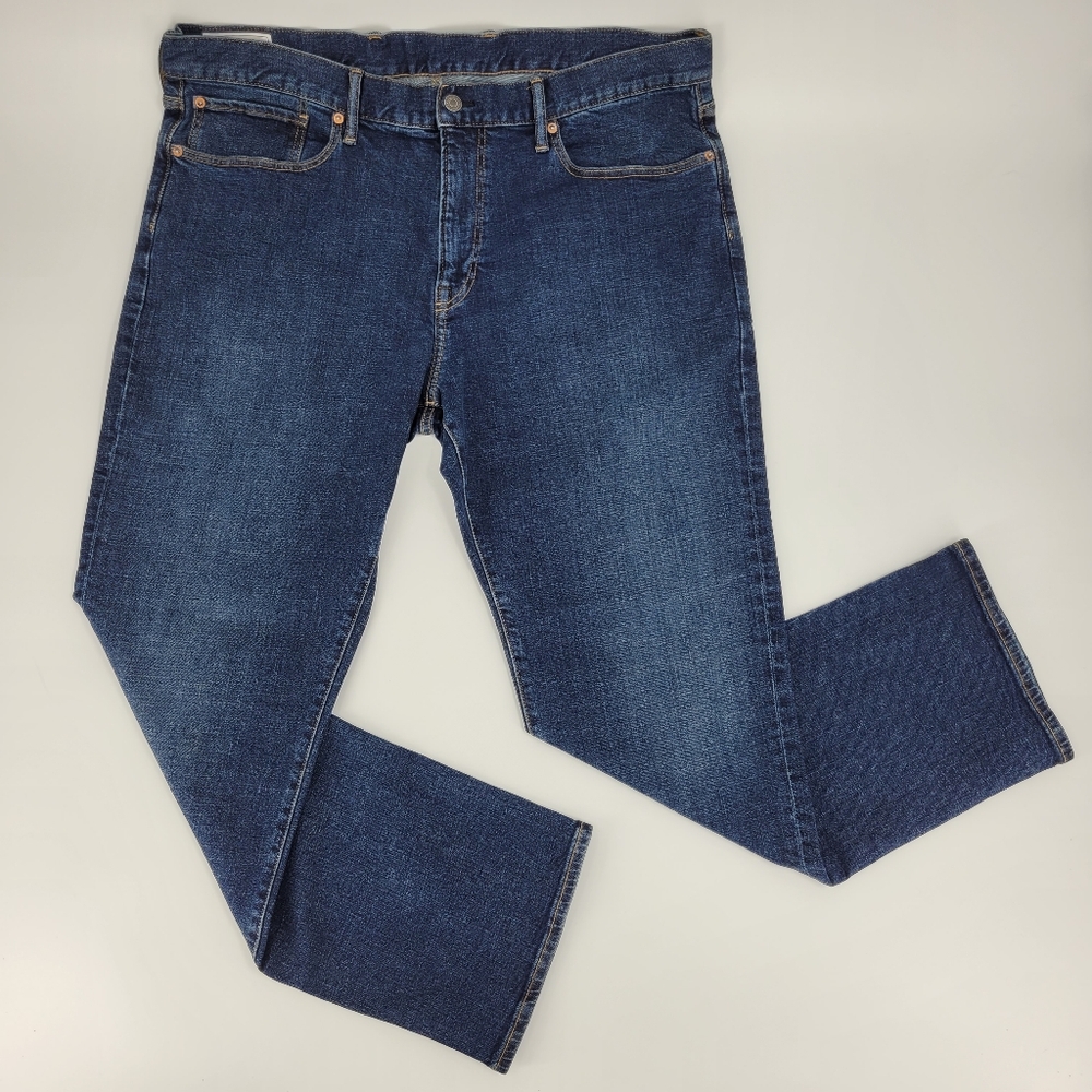 Gap Jeans Straight Leg Cotton Blend Denim Mens Size 40X32 Classic
